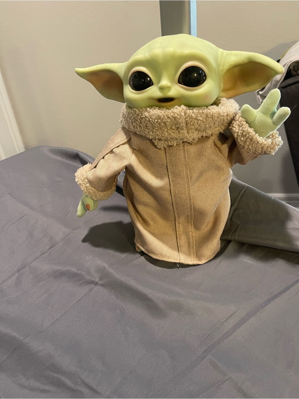 Star Wars Grogu (Baby Yoda) Plush Doll in Green and Tan
